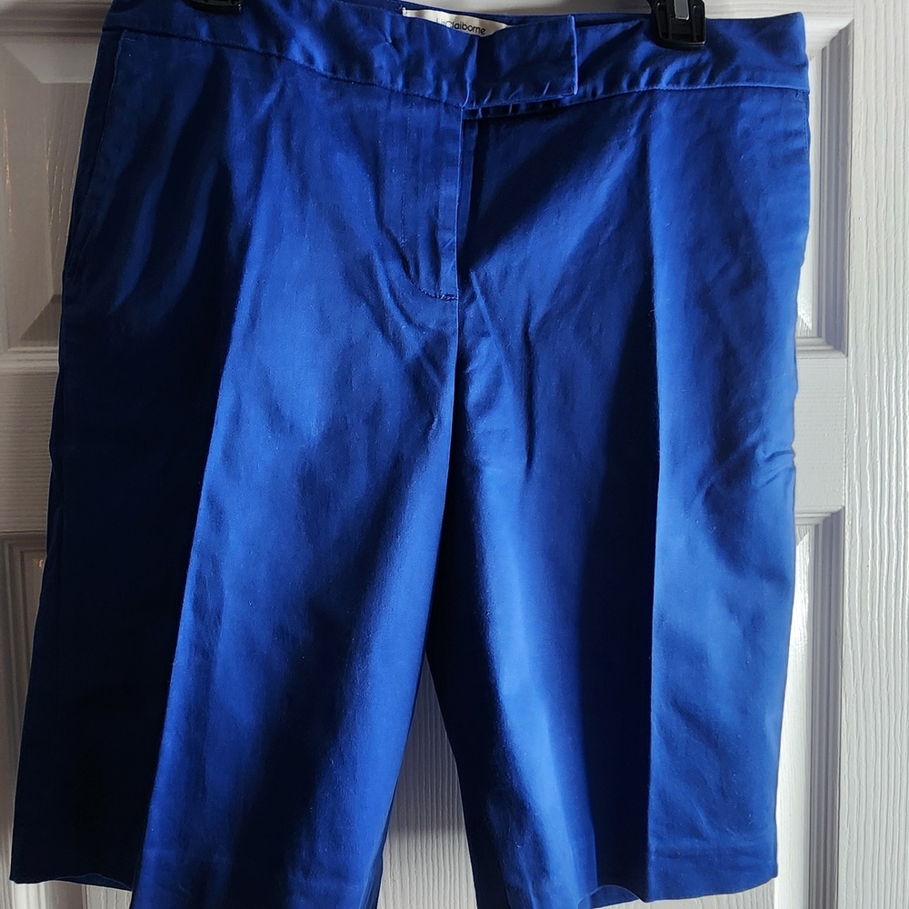 Liz Claiborne Vibrant Blue Jackie Trousers